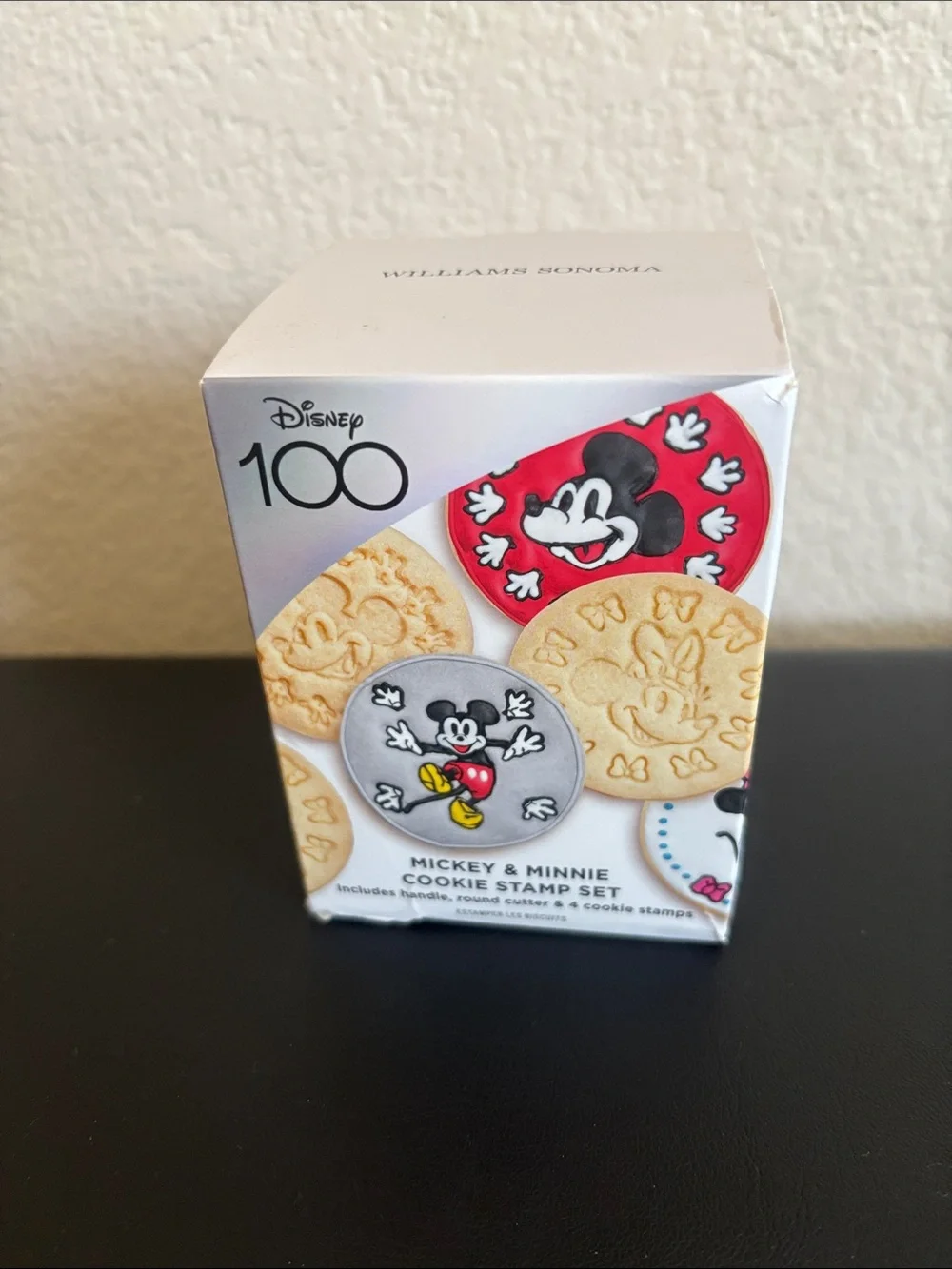 Disney Mickey & Minnie Cookie Stamp Set